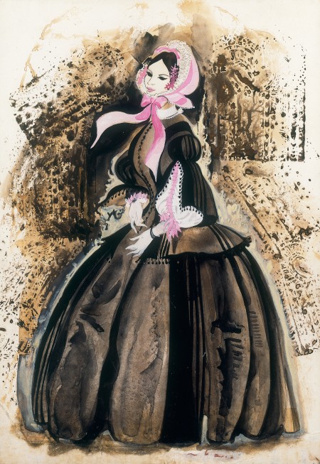 Con sombrero rosa