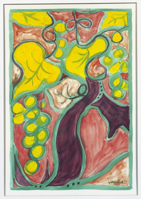Parras y uvas